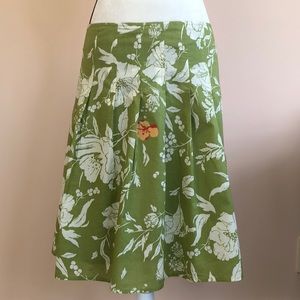 Old Navy Hawaiian Print Low Waist Cotton Skirt